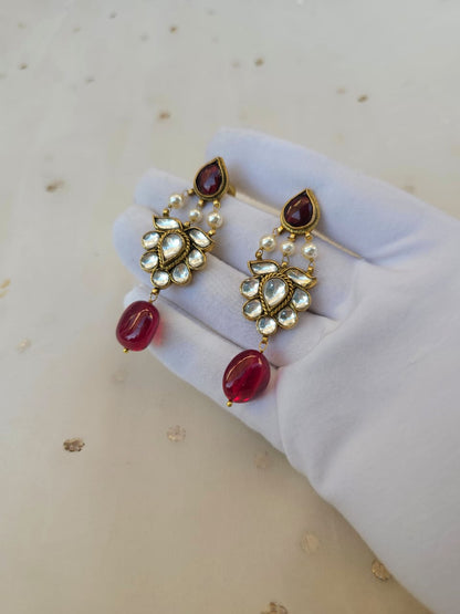 Har singaar mahogany earrings