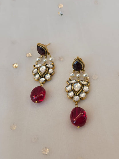 Har singaar mahogany earrings