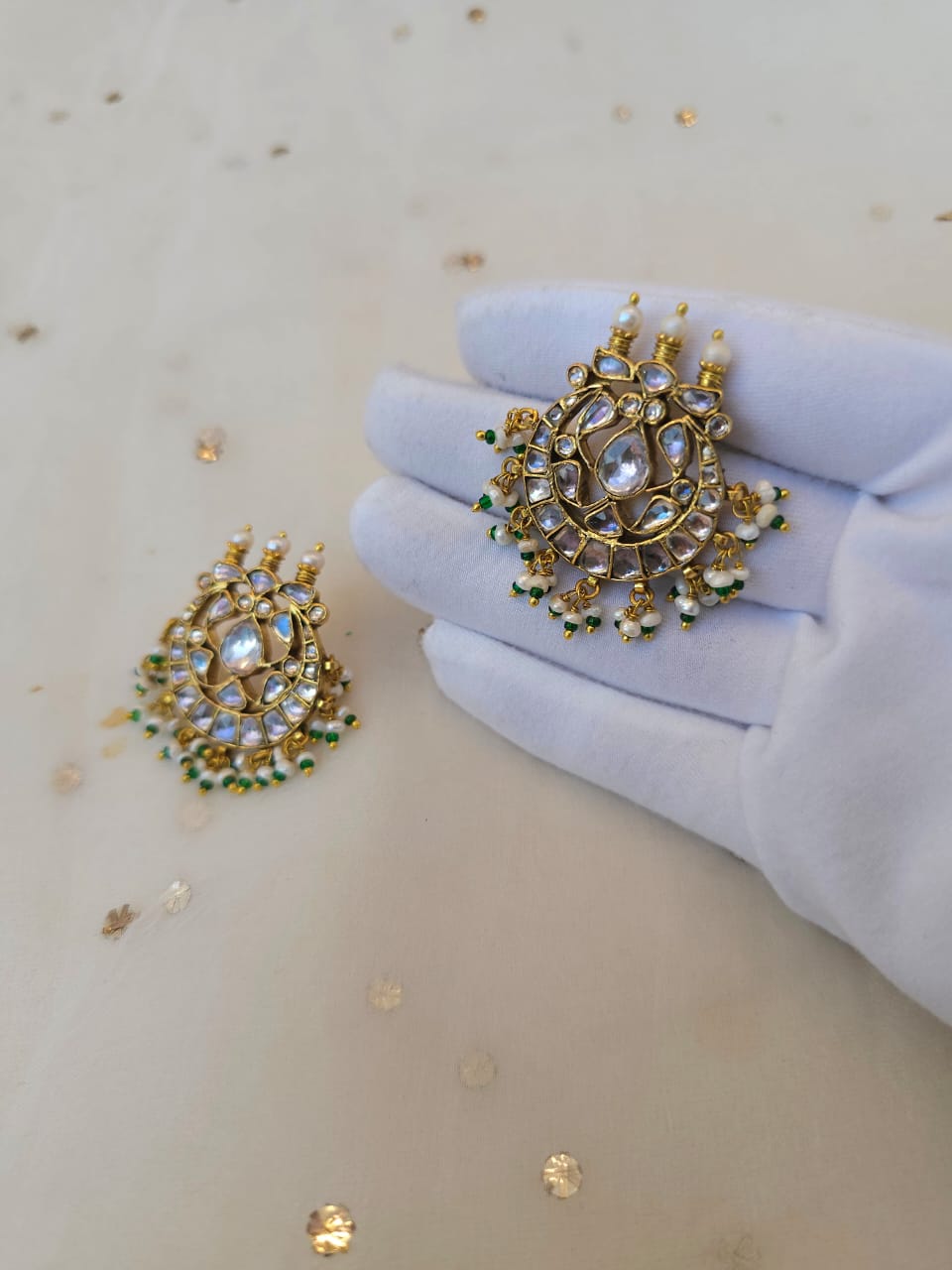 Pepper queen chand studs