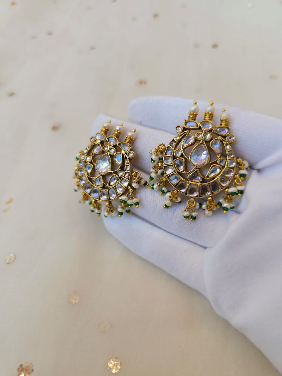 Pepper queen chand studs