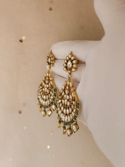 Tilottama chandbali earrings