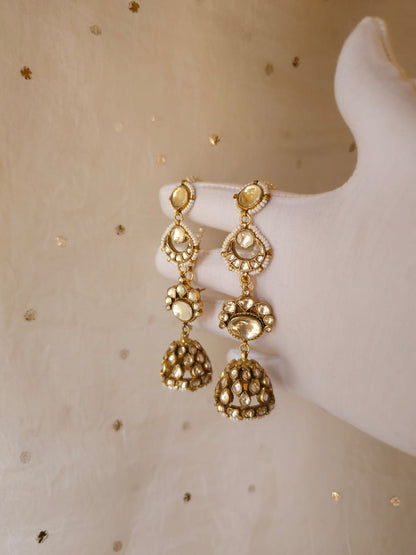 Tilottama jhumka earrings