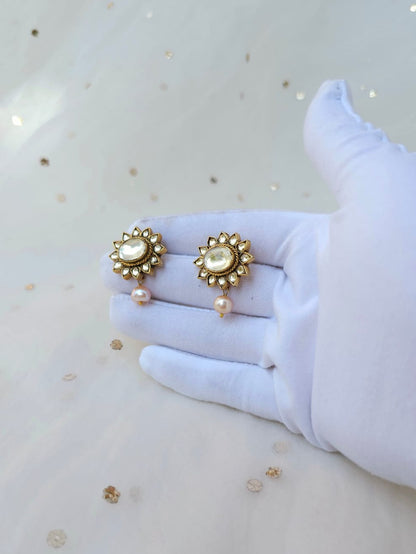 Raas leela pearl studs
