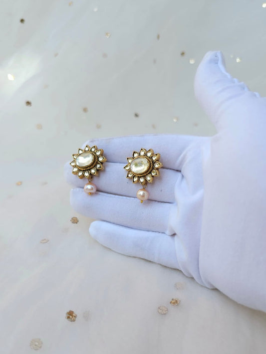 Raas leela pearl studs