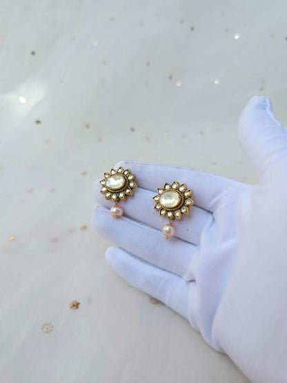Raas leela pearl studs