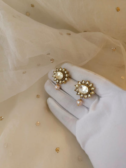 Raas leela pearl studs