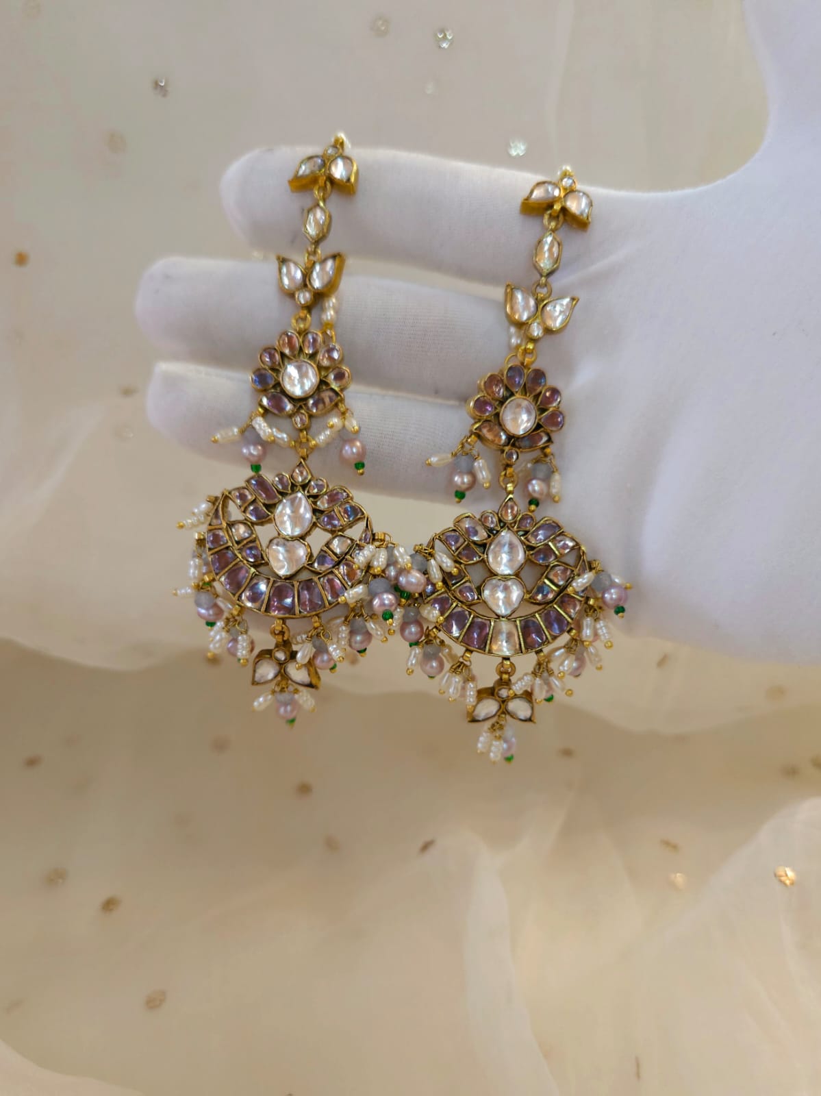 Tyrian 15 BC antique chandbali