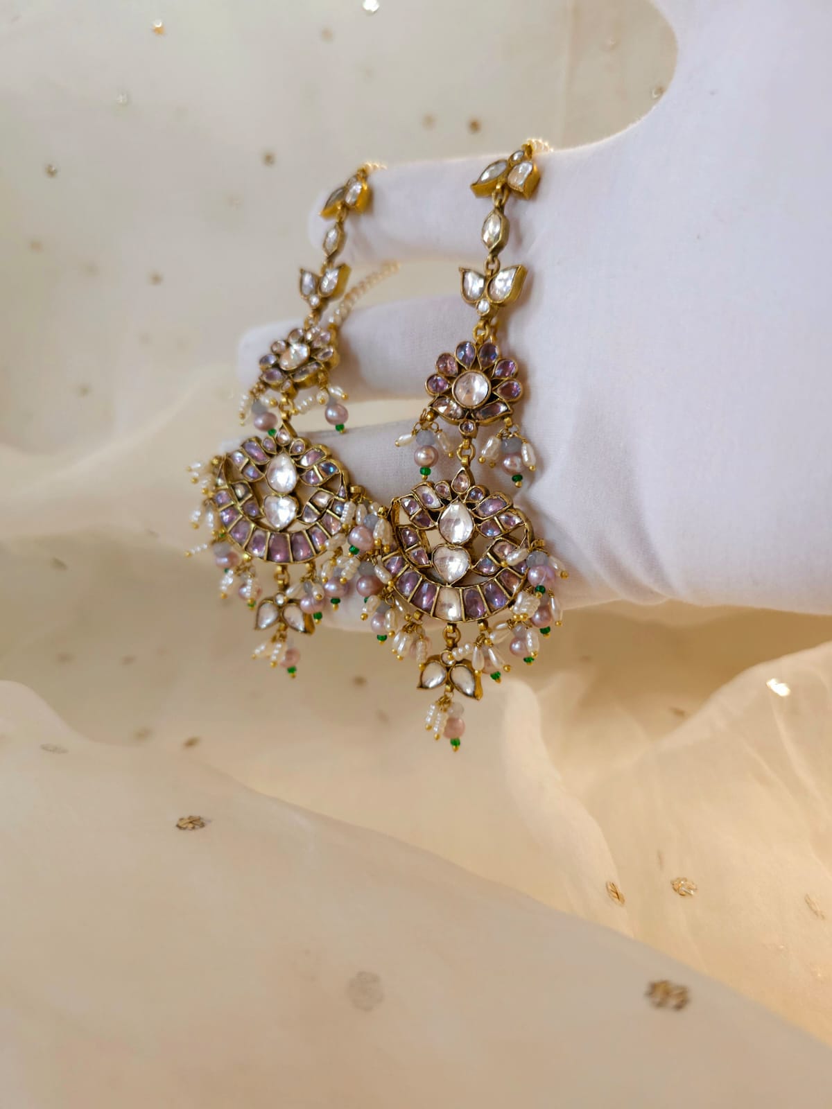 Tyrian 15 BC antique chandbali