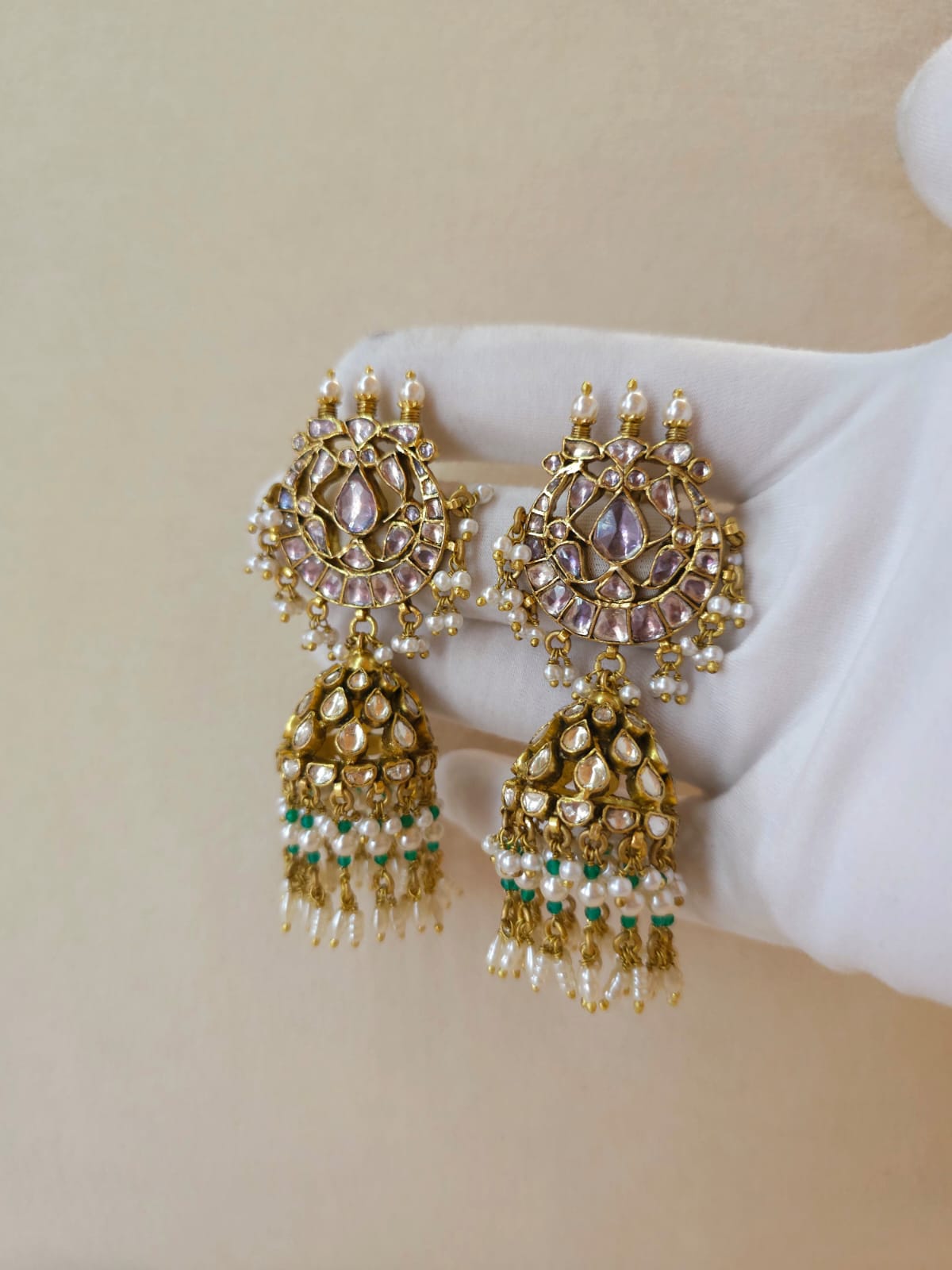 Mewad maharaja jhumkas