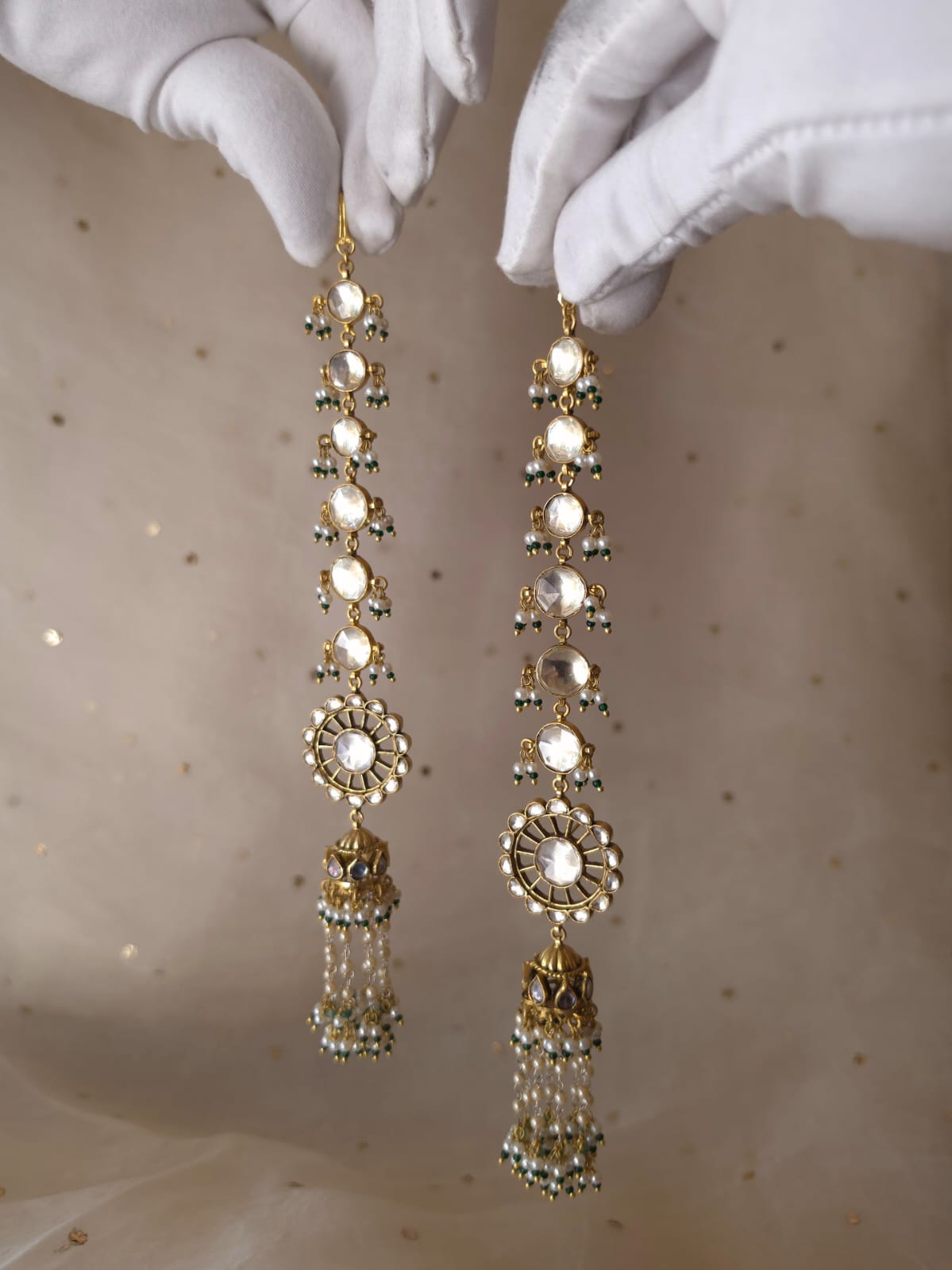 Mangala jhanki jhumkas