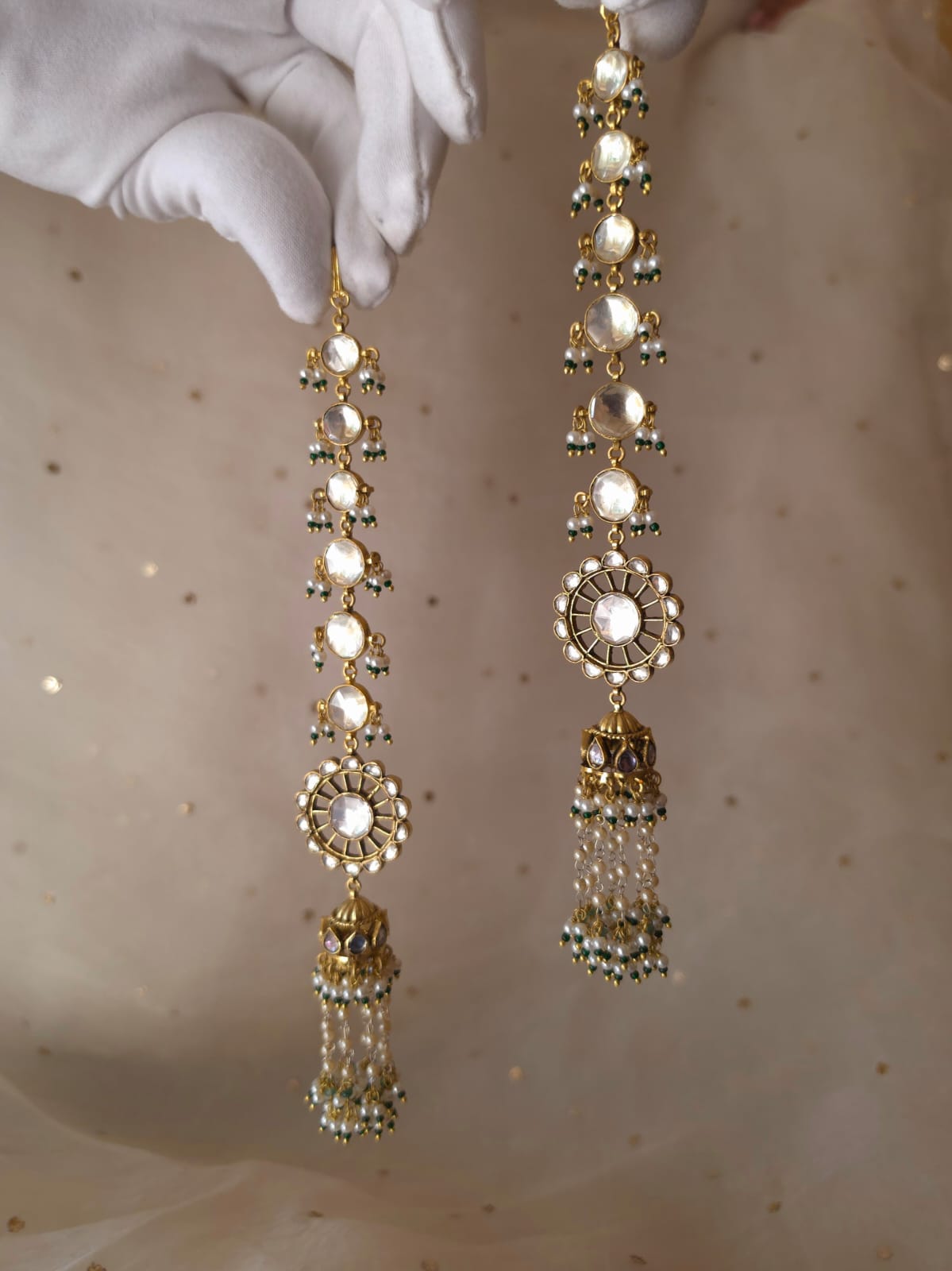 Mangala jhanki jhumkas