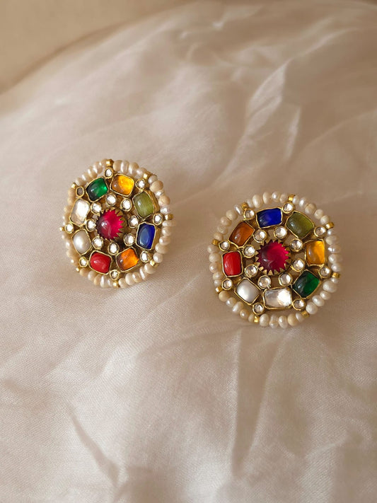 Navgraha kirti studs