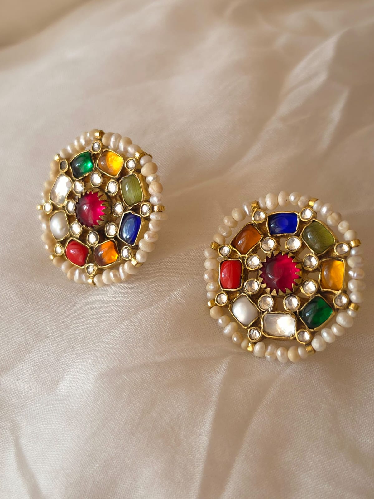 Navgraha kirti studs