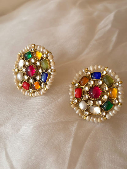 Navgraha kirti studs