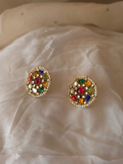 Navgraha kirti studs