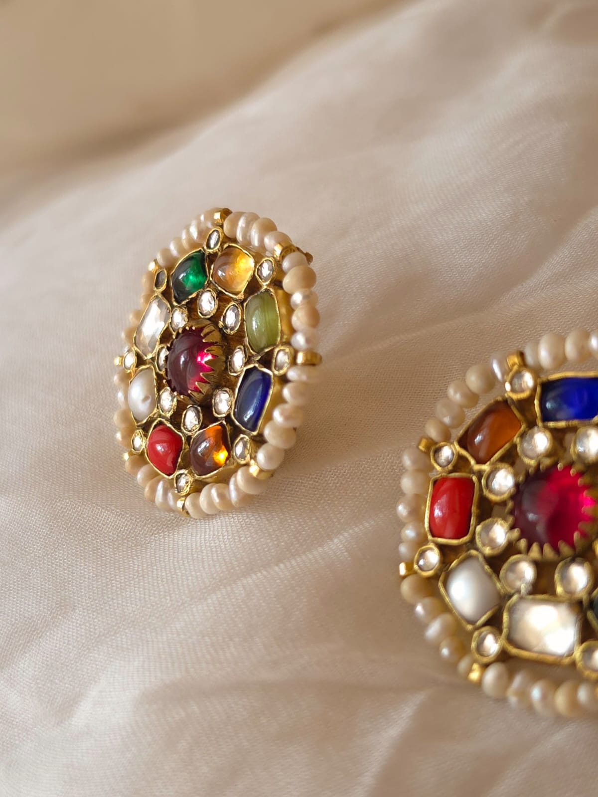 Navgraha kirti studs