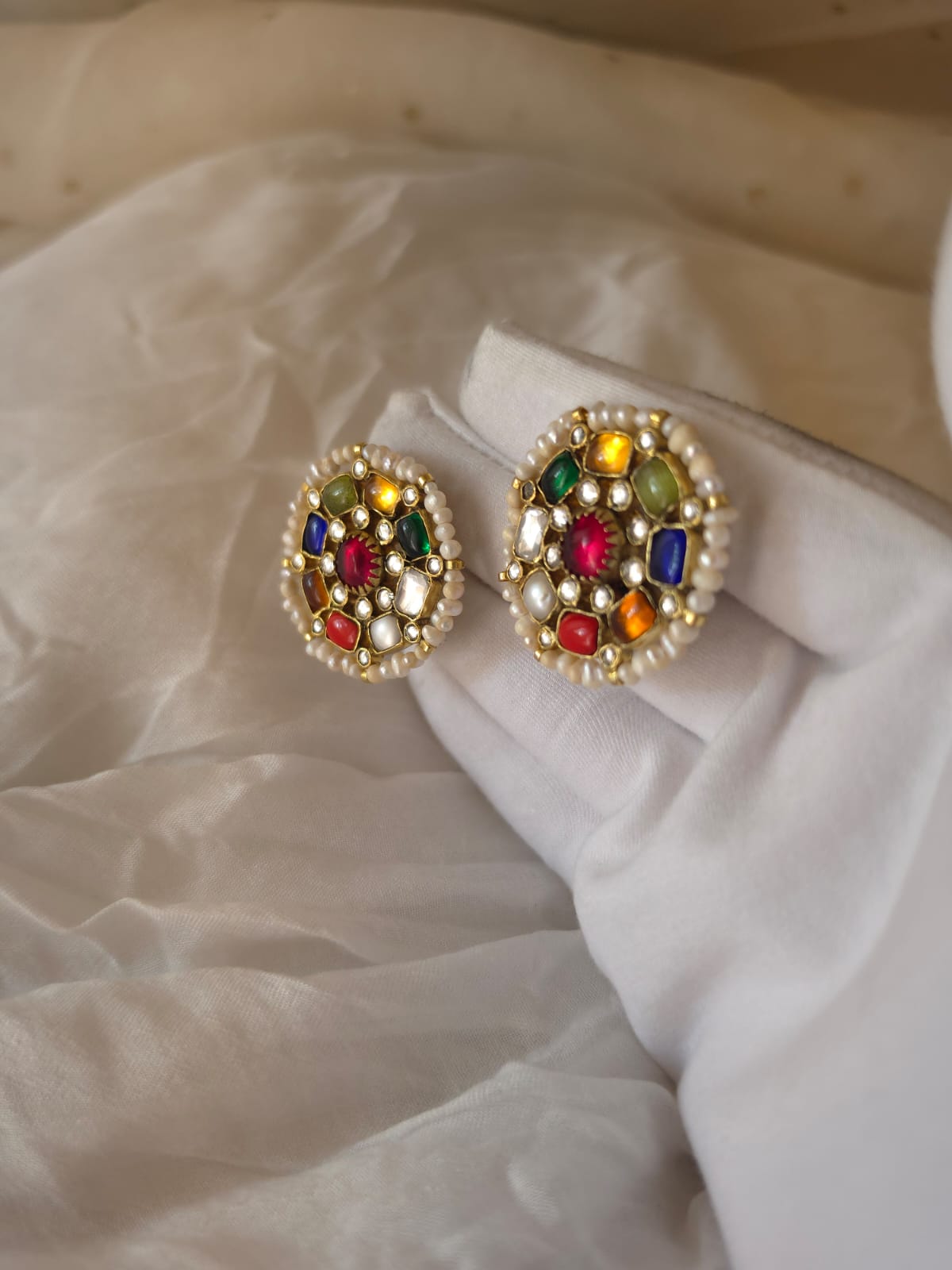 Navgraha kirti studs