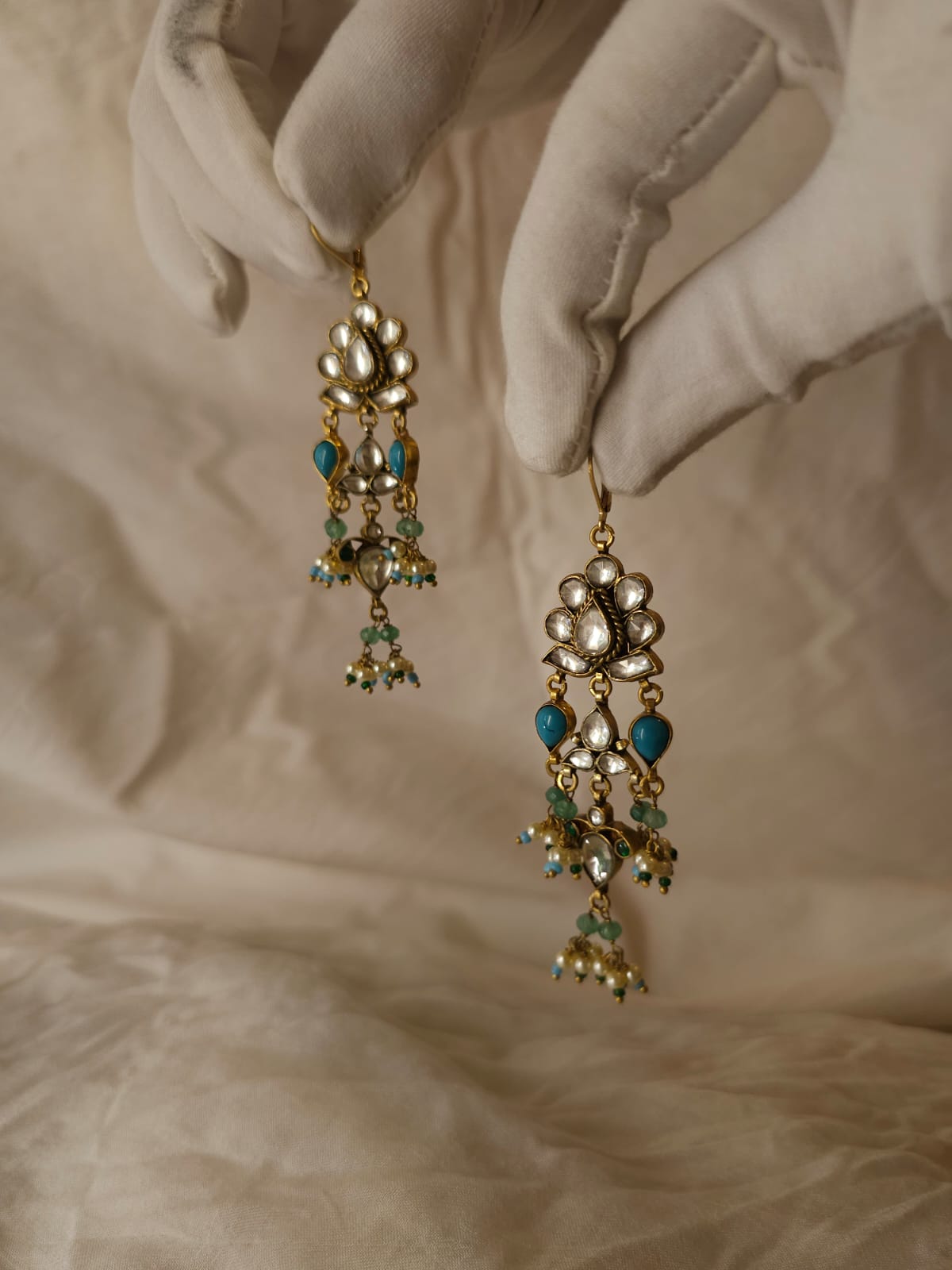 Khimsar hook earrings