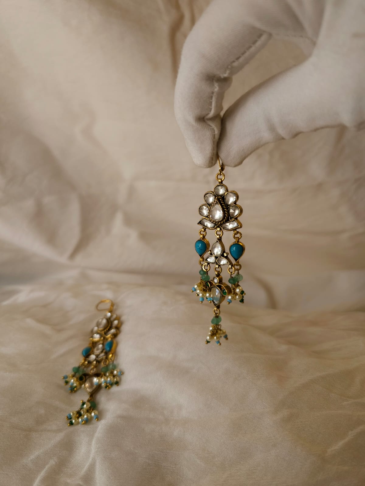 Khimsar hook earrings