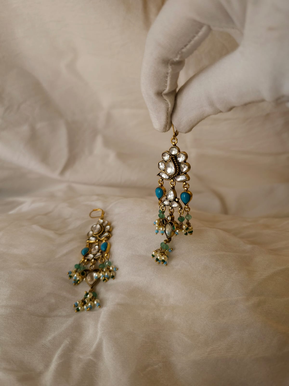 Khimsar hook earrings