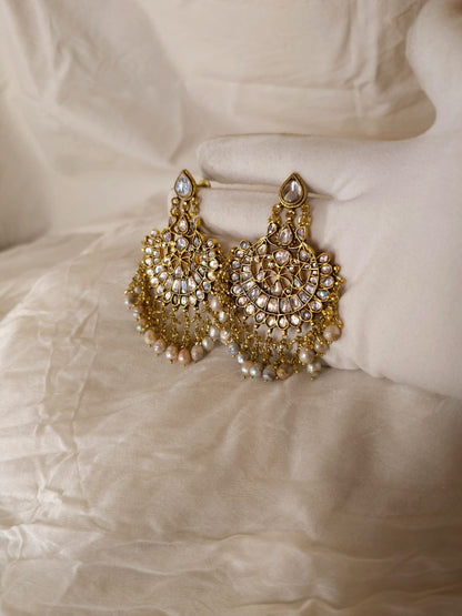 Golden belle fairy chandbali