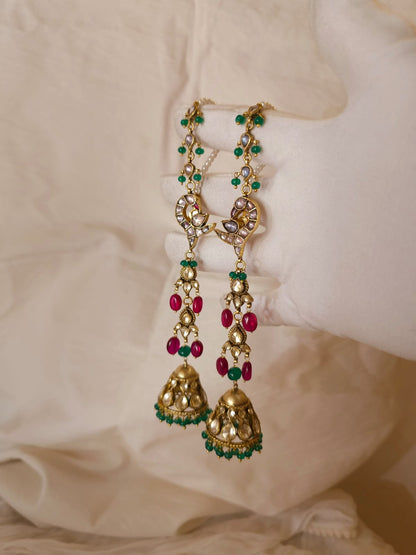 Ruh-kashmir prolonged jhumkas
