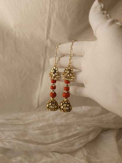 Sundareshwari meenakshi jhumkas