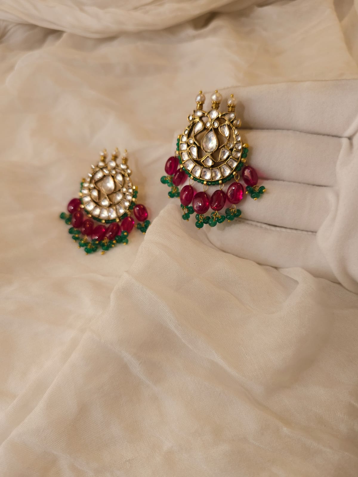 Ruh-kashmir chand studs