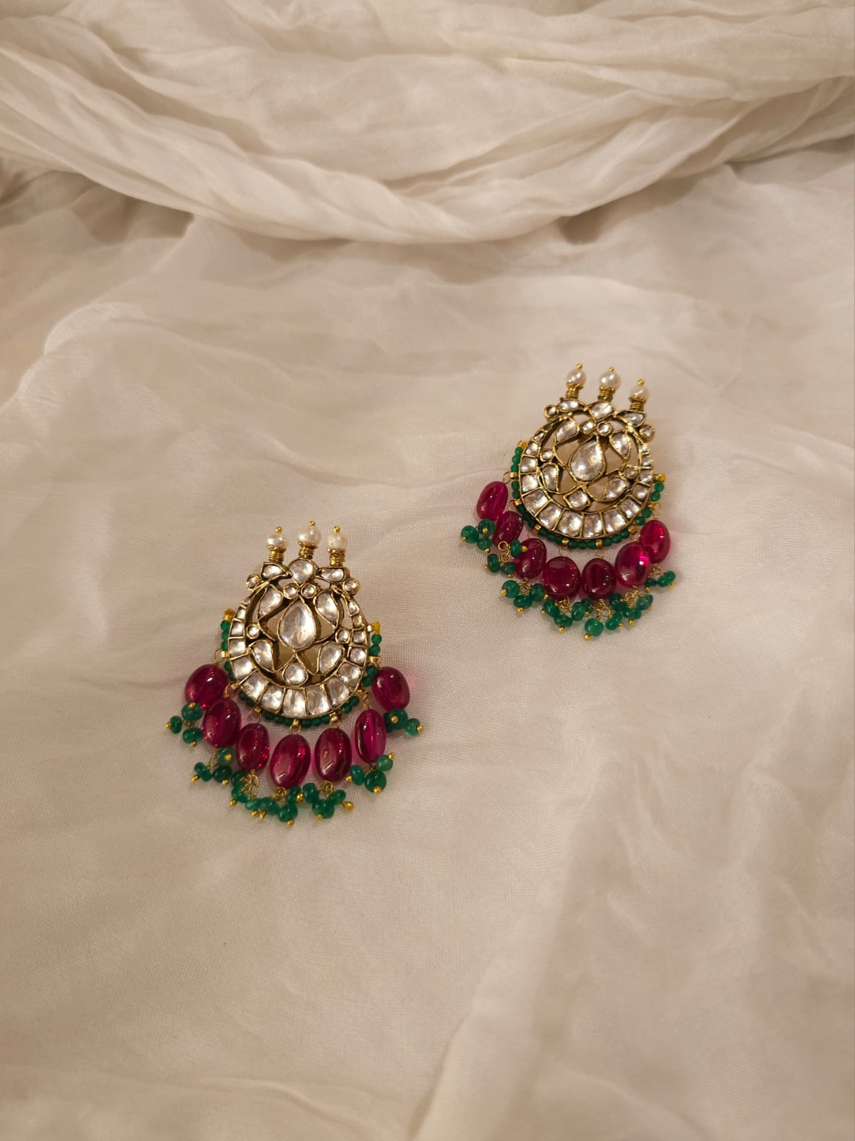 Ruh-kashmir chand studs