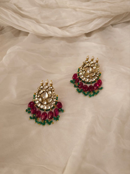 Ruh-kashmir chand studs