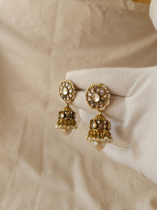 Princess lottie antique jhumkas