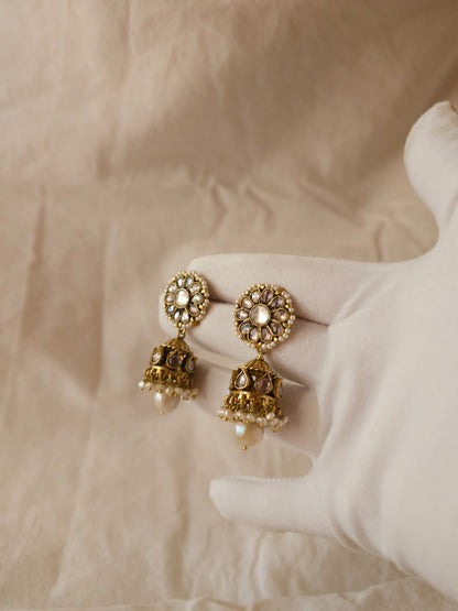 Princess lottie antique jhumkas