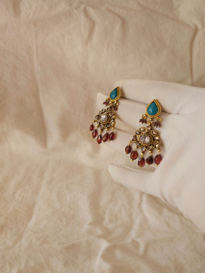 Gopgiri mahal lilac earrings