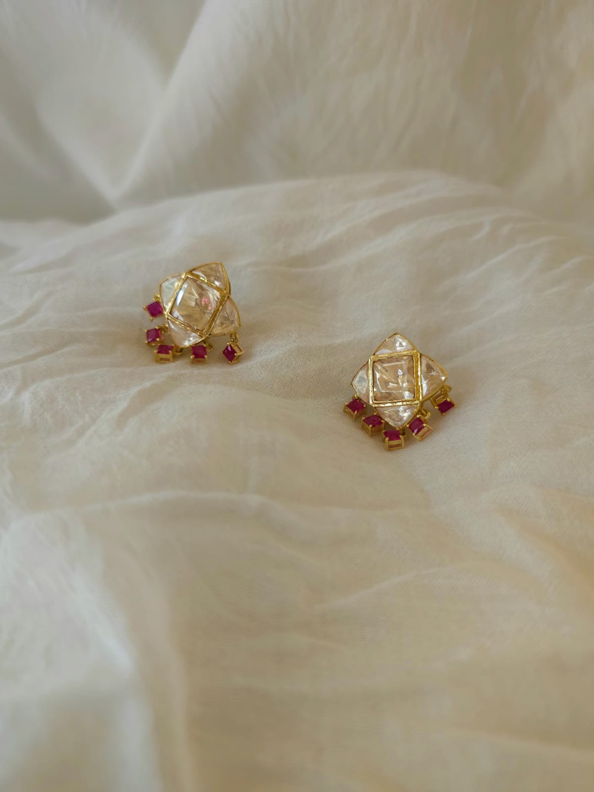 The ruby line queen studs