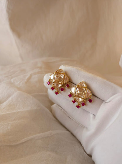 The ruby line queen studs