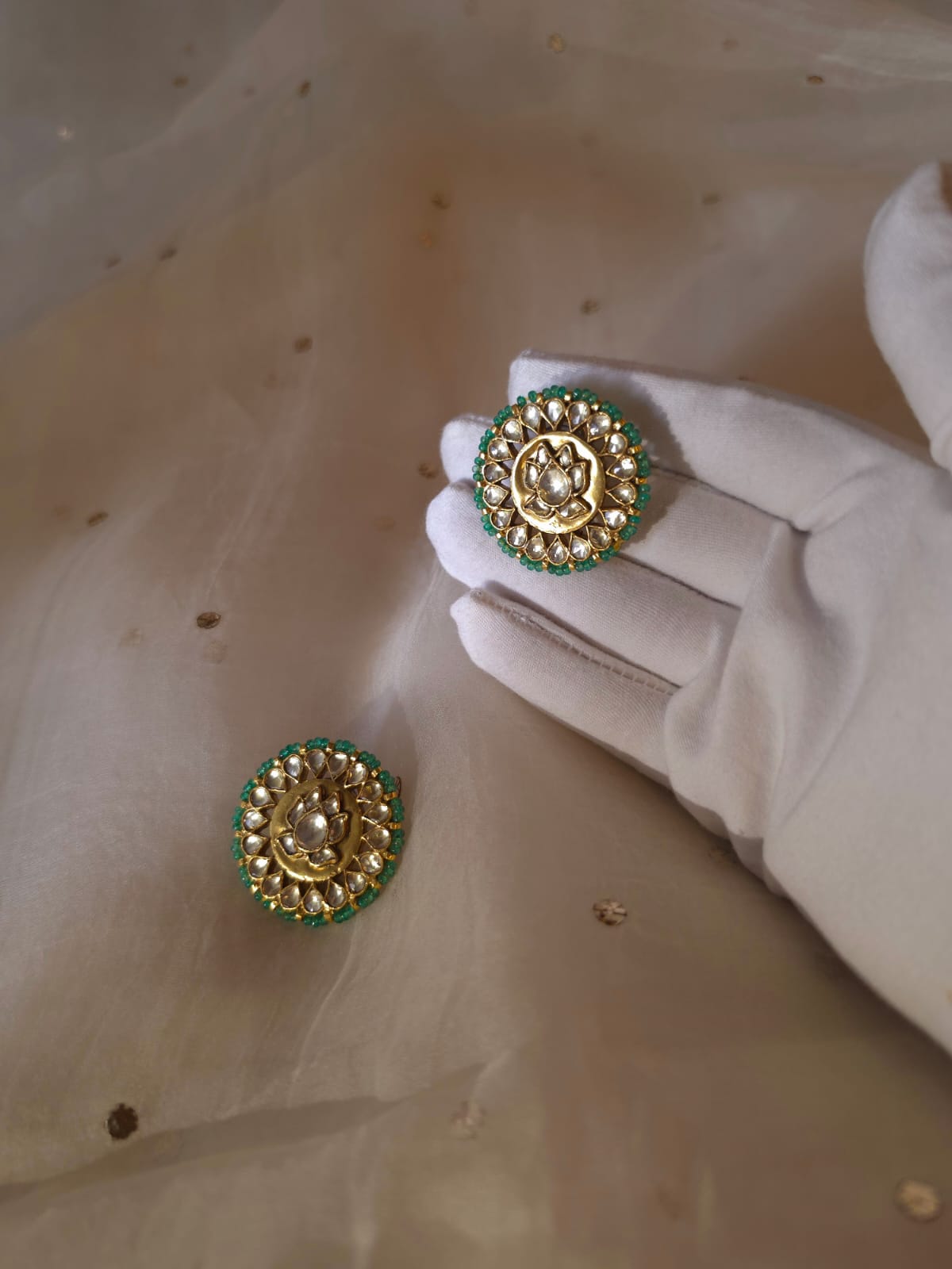 Chandra taal lotus studs