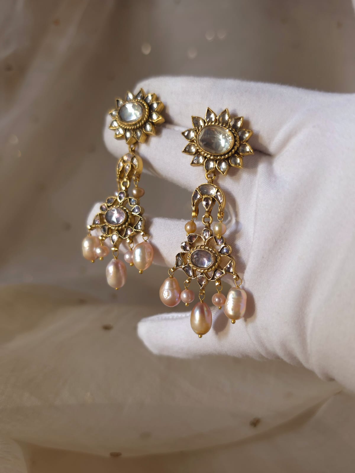 Raas leela chandelier earrings