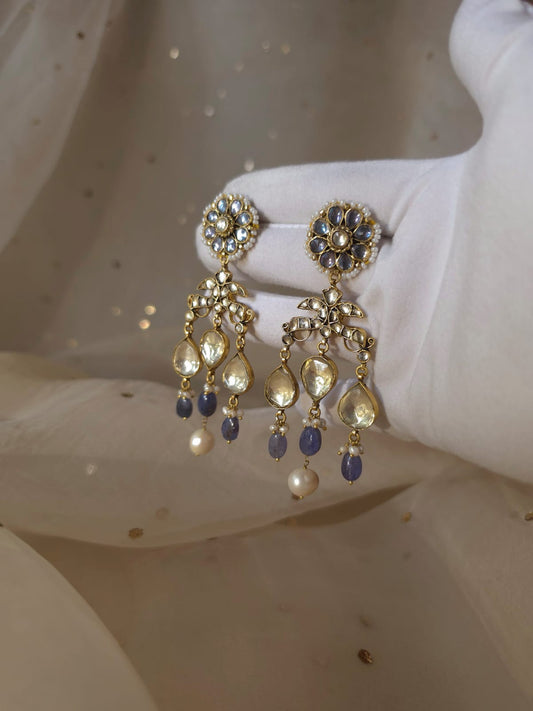 Jag-mandir chandelier earrings