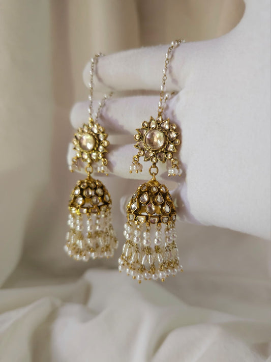 The 4th empress jhumkas