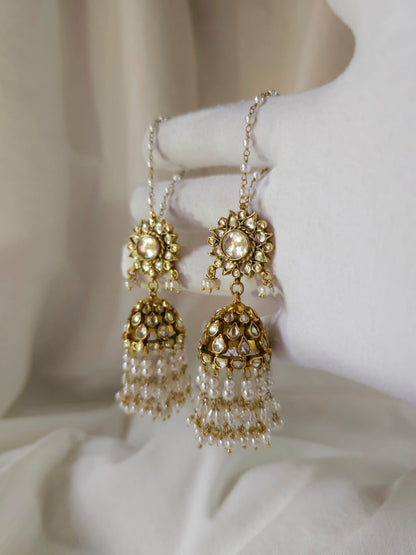 The 4th empress jhumkas