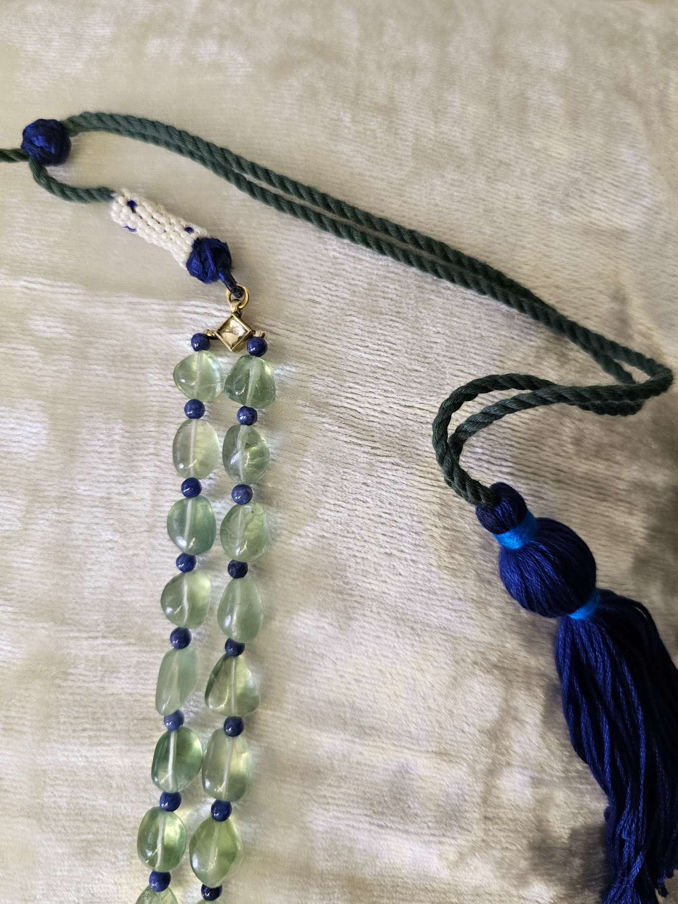 Mirpal tso unisex kantha necklace