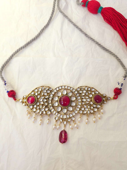Manik-Maya choker necklace
