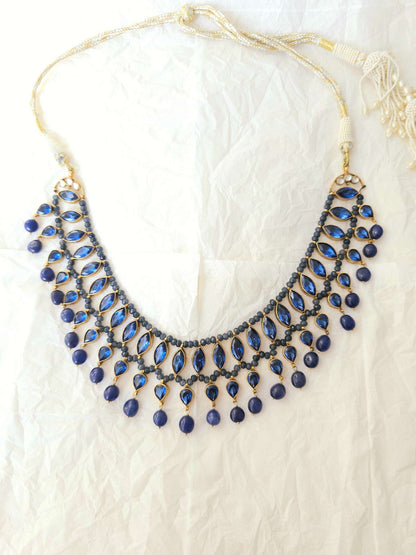 Bluehari admiral necklace