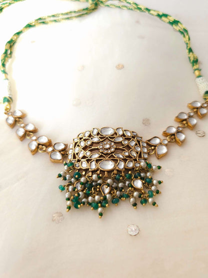 Bundi palace choker necklace