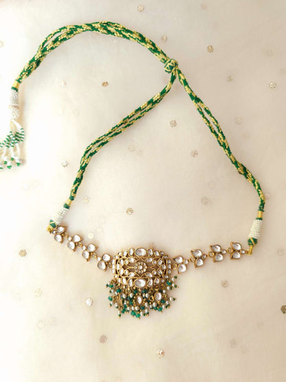 Bundi palace choker necklace