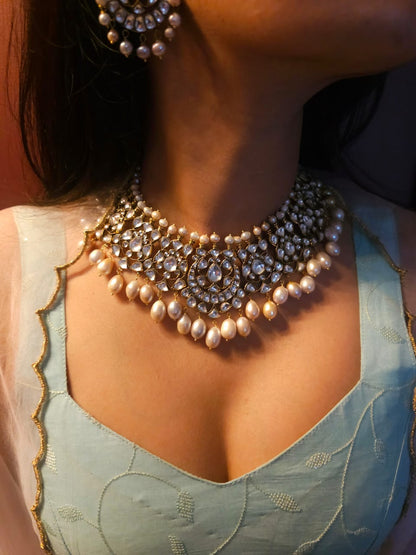 Dream of 19th century silver necklace set