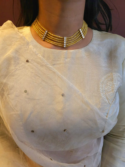 Suvarna kantha necklace