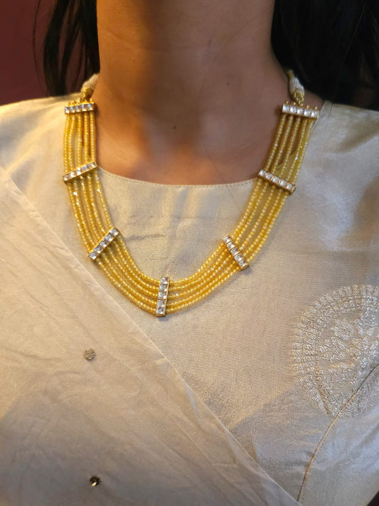 Suvarna kantha necklace
