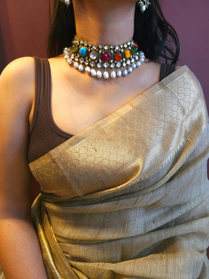 Navgraha pearl necklace set