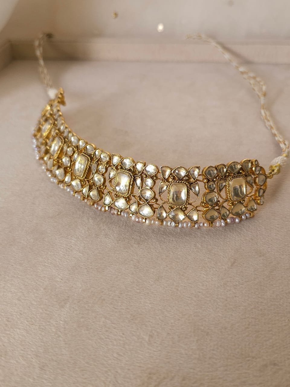The galta kund silver choker